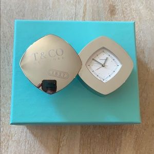 Tiffany & Co Desk Clock with Alarm